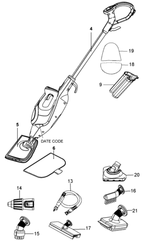 Part Location Diagram of 90586489 DeWALT HOLDER, RUBBER